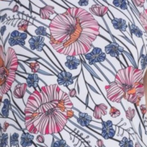 ***Tail Activewear Zena Fold-Over Collar Tennis Dress - UPF 50, Sleeveless*** - Picture 3 of 3